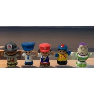 5 Fisher‎ Price Mattel Little People Professionals  Buzz Lightyear